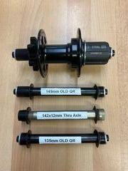 ORBIT TANDEMS Tandem Tour Rear Hub 6 Bolt 48 hole click to zoom image