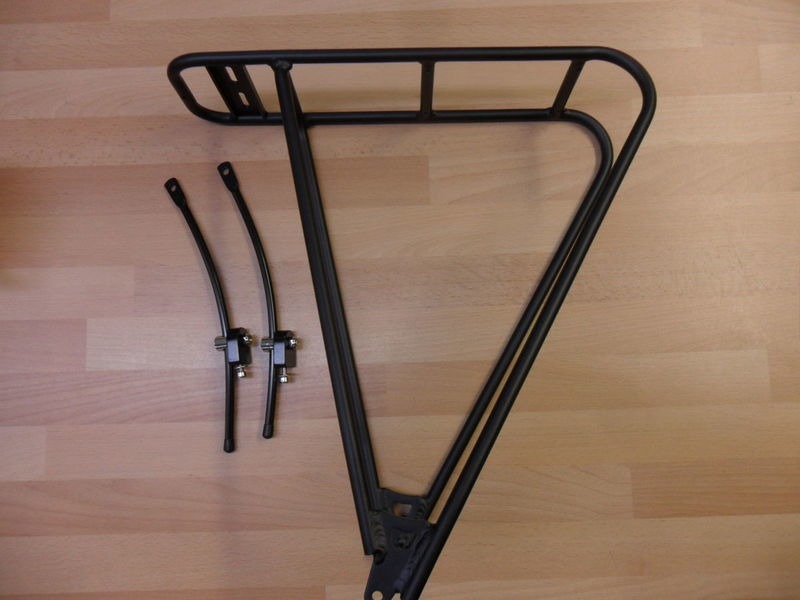 JD TANDEMS Alloy 2 leg pannier rack click to zoom image