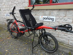 HASE HASE Pino Steps Custom E6100 Half Recumbent Tandem Bicycle click to zoom image