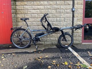 HASE HASE Pino Steps Custom E6100 Half Recumbent Tandem Bicycle