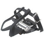 Alloy touring with toe clips & straps (+£20.00)